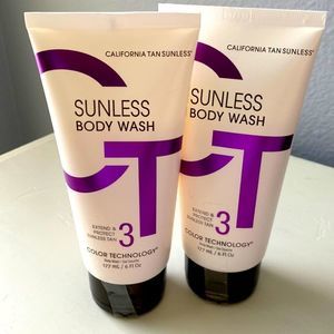 Sunless body wash Color Technology